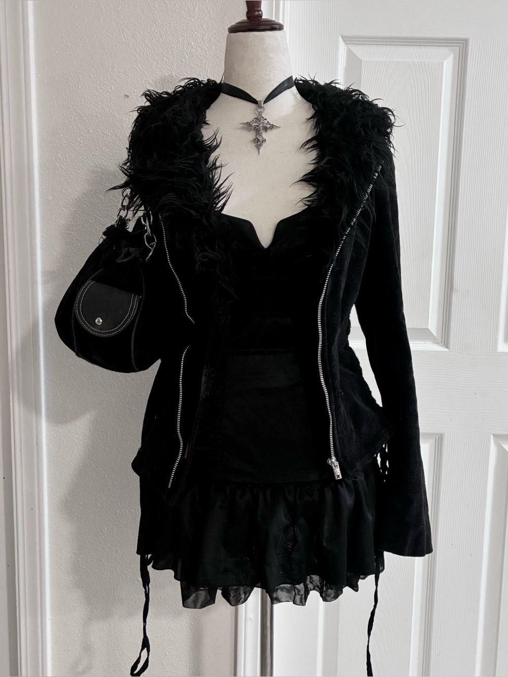 Dark Angel Dress, XXS Bebe
